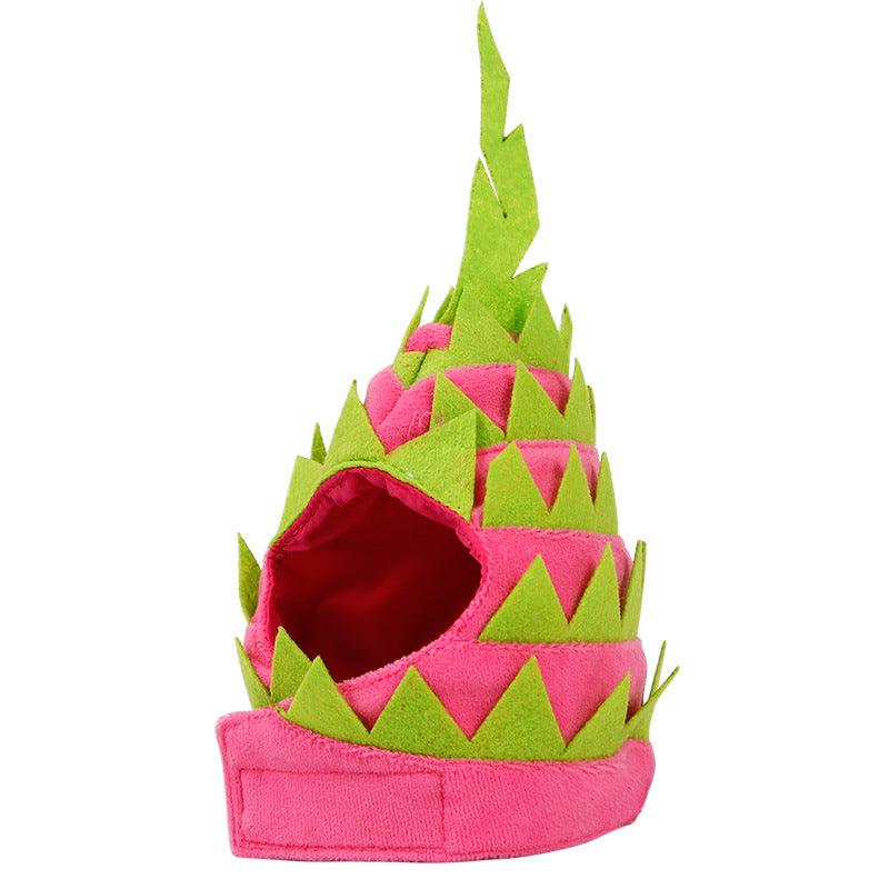 Tropical Dragon Fruit Pet Hat: A Fun And Stylish Costume For Dogs And Cats-3